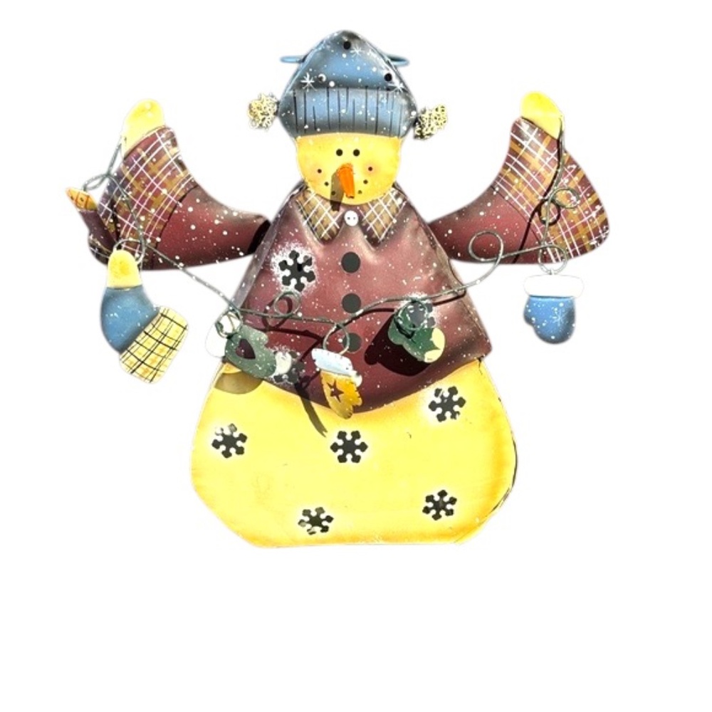 Festive Snowman Holiday Decor